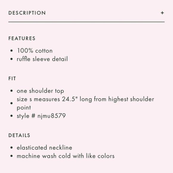 New KATE SPADE One Off Shoulder Eyelet Ruffle Blouse Top Cotton Black White Sz S - Picture 10 of 15